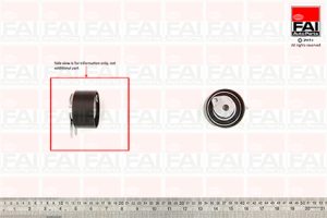 Rola intinzator curea distributie DACIA LOGAN II 1.5 dCi diesel 90 cai FAI AUTOPARTS T9518