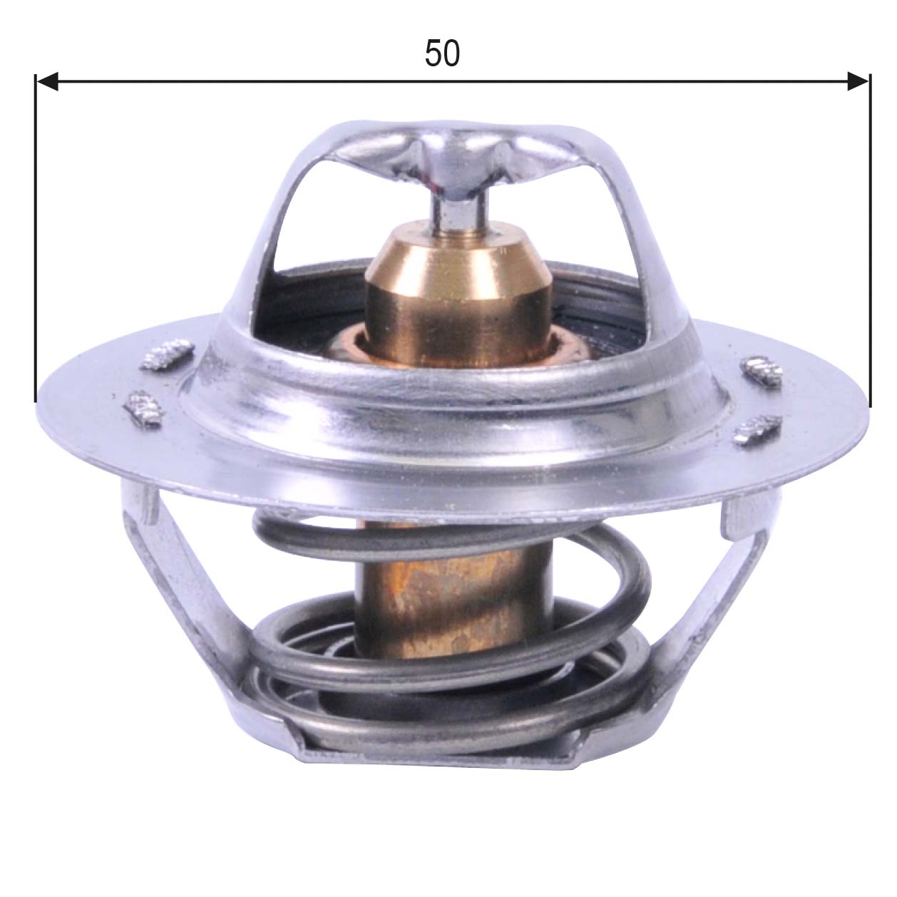 Termostat lichid racire DACIA SANDERO 1.4 (BS0C, BS0A, BS0G, BS1F, BS0E) benzina 75 cai GATES TH23389G1