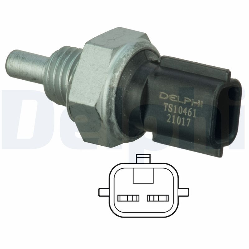 Senzor temperatura lichid de racire DACIA LOGAN II 1.2 benzina 75 cai DELPHI TS10461