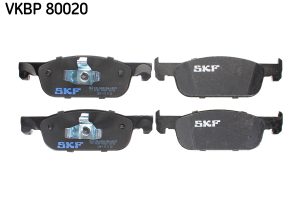 Placute frana DACIA SANDERO II 1.0 TCe 100 (B8ML) benzina 101 cai SKF VKBP 80020