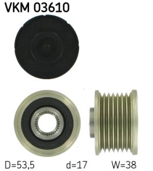 Fulie alternator DACIA LOGAN (LS_) 1.4 (LSOA, LSOC, LSOE, LSOG) benzina 75 cai SKF VKM 03610