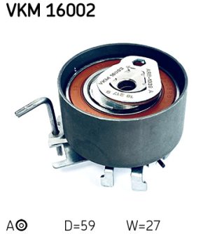 Rola intinzator curea distributie DACIA SANDERO 1.0 Hi-Flex Benzina/Etanol 76 cai SKF VKM 16002