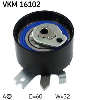 Rola intinzator curea distributie DACIA LODGY (JS_) 1.5 dCi diesel 109 cai SKF VKM 16102