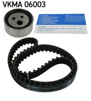 Kit distributie DACIA LOGAN MCV (KS_) 1.6 Bifuel Benzina/Autogaz (GPL) 87 cai SKF VKMA 06003