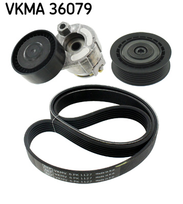 Set curea transmisie cu caneluri DACIA LOGAN MCV (KS_) 1.5 dCi (KS04) diesel 88 cai SKF VKMA 36079