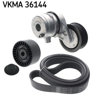 Set curea transmisie cu caneluri DACIA DUSTER Autoutilitara/SUV 1.5 dCi diesel 109 cai SKF VKMA 36145