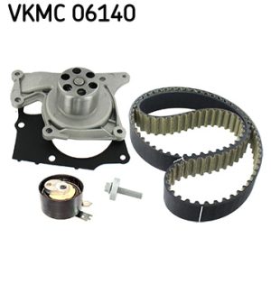 Set pompa apa + curea dintata DACIA DUSTER (HM_) 1.5 dCi 95 (HMAF) diesel 95 cai SKF VKMC 06140