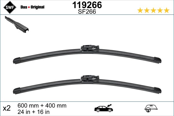 Lamela stergator DACIA SANDERO III 1.0 SCe 65 benzina 67 cai SWF 119266