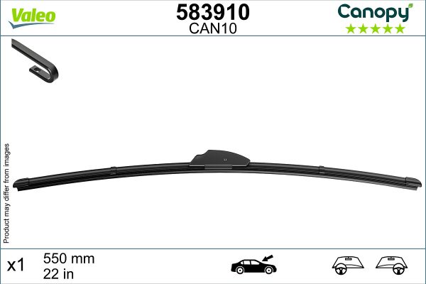 Lamela stergator DACIA LODGY (JS_) 1.2 TCe (JSAY, JSM0) benzina 115 cai VALEO 583910