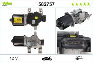Motor stergator DACIA SANDERO II TCe 90 (B8M1, B8MA, B8AC) benzina 90 cai VALEO 582757