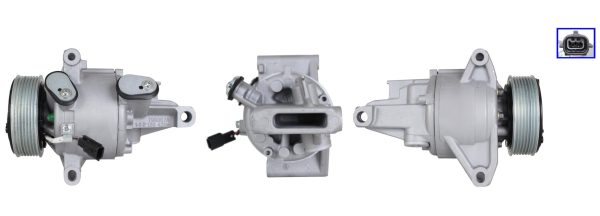 Compresor climatizare DACIA LOGAN III (3K_) 1.0 TCe 90 (3KM6) benzina 91 cai ELSTOCK 51-1142