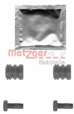 Set accesorii etrier frana DACIA SANDERO 1.4 MPI LPG Benzina/Autogaz (GPL) 72 cai METZGER 113-1301