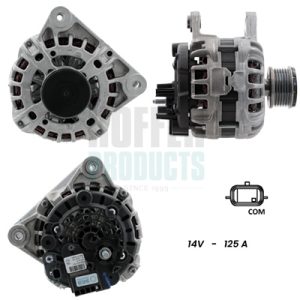 Alternator HOFFER H55101342G DACIA SANDERO II 1,461 cmc (K9K 626, K9K 838, K9K 612, K9K 872) diesel 75 HOFFER H55101342G