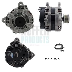 Alternator HOFFER H55101376G DACIA SANDERO II 1,461 cmc (K9K 830) diesel 84 HOFFER H55101376G