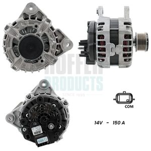 Alternator HOFFER H55101380G DACIA LOGAN MCV II 1,461 cmc (K9K 626, K9K 612) diesel 75 HOFFER H55101380G