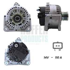 Alternator HOFFER H55101410G DACIA LOGAN MCV (KS_) 1,461 cmc (K9K 892) diesel 88 HOFFER H55101410G