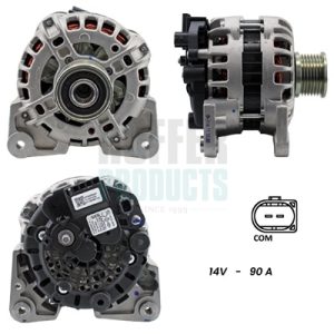 Alternator HOFFER H5510551G DACIA SANDERO II 898 cmc (H4B 410) Benzina/Autogaz (GPL) 90 HOFFER H5510551G