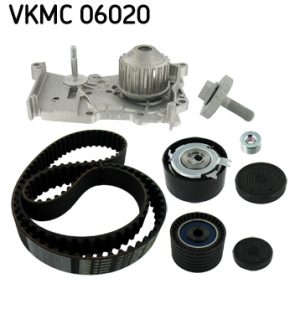 Set pompa apa + curea dintata SKF VKMC 06020
