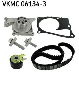 Set pompa apa + curea dintata SKF VKMC 06134-3