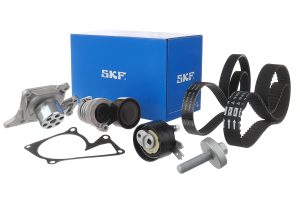 Pompa de apa + set curea dintata / trapezoidala SKF VKMC 16001