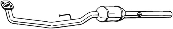 Catalizator BOSAL 090-723 DACIA LOGAN MCV (KS_) 1,390 cmc (K7J 710) benzina 75 BOSAL 090-723