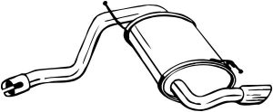 Toba esapament finala BOSAL 200-251 – imagine produs