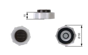 Buson vas expansiune GATES RC222 DACIA PICK UP 1,870 cmc (F8Q 636) diesel 64 GATES RC222