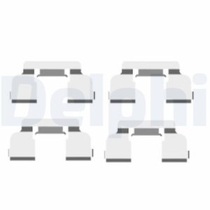 Set accesorii placute frana DELPHI LX0410