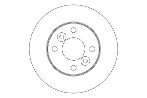 Disc frana TRW DF3989
