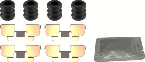 Set accesorii placute frana TRW PFK747