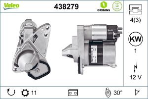 Electromotor VALEO 438279