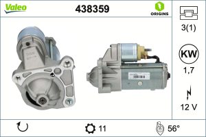 Electromotor VALEO 438359