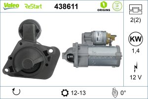 Electromotor VALEO 438611