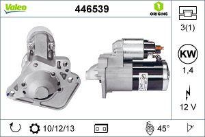 Electromotor VALEO 446539