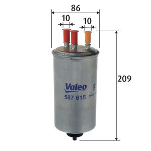 Filtru combustibil VALEO 587615