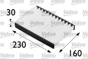 Filtru aer habitaclu VALEO 698255