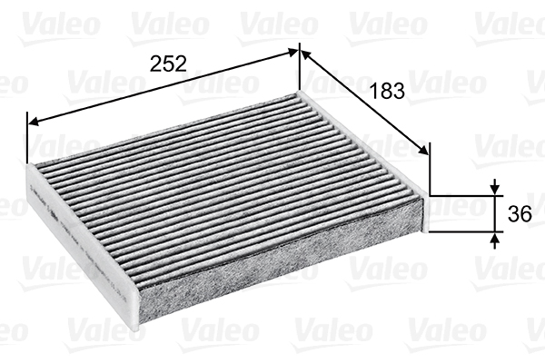 Filtru aer habitaclu VALEO 715802