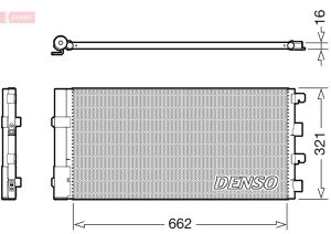 Condensator climatizare DENSO DCN37003