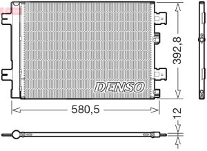 Condensator climatizare DENSO DCN37005