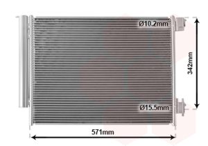 Condensator climatizare VAN WEZEL 15005700