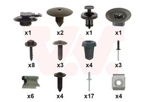 Set montaj bara protectie VAN WEZEL 1506794