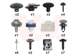 Set montaj bara protectie VAN WEZEL 1518793