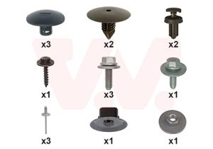 Set montaj aripa laterala VAN WEZEL 1518796