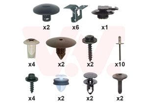 Set montaj bara protectie VAN WEZEL 1528793