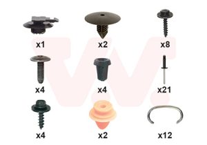 Set montaj bara protectie VAN WEZEL 1528794