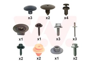 Set montaj aripa laterala VAN WEZEL 1528796