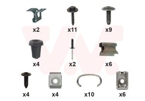 Set montaj bara protectie VAN WEZEL 1555794