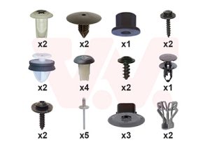 Set montaj aripa laterala VAN WEZEL 1557796