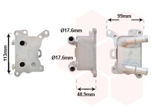 Radiator ulei motor VAN WEZEL 33013702