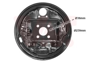 Protectie stropire disc frana VAN WEZEL 4339373